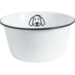 IB Laursen Fressnapf für Hunde Emaille