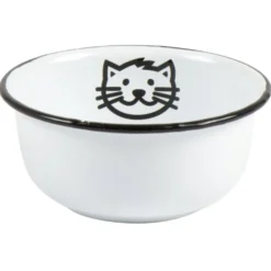 IB Laursen Fressnapf für Katzen Emaille