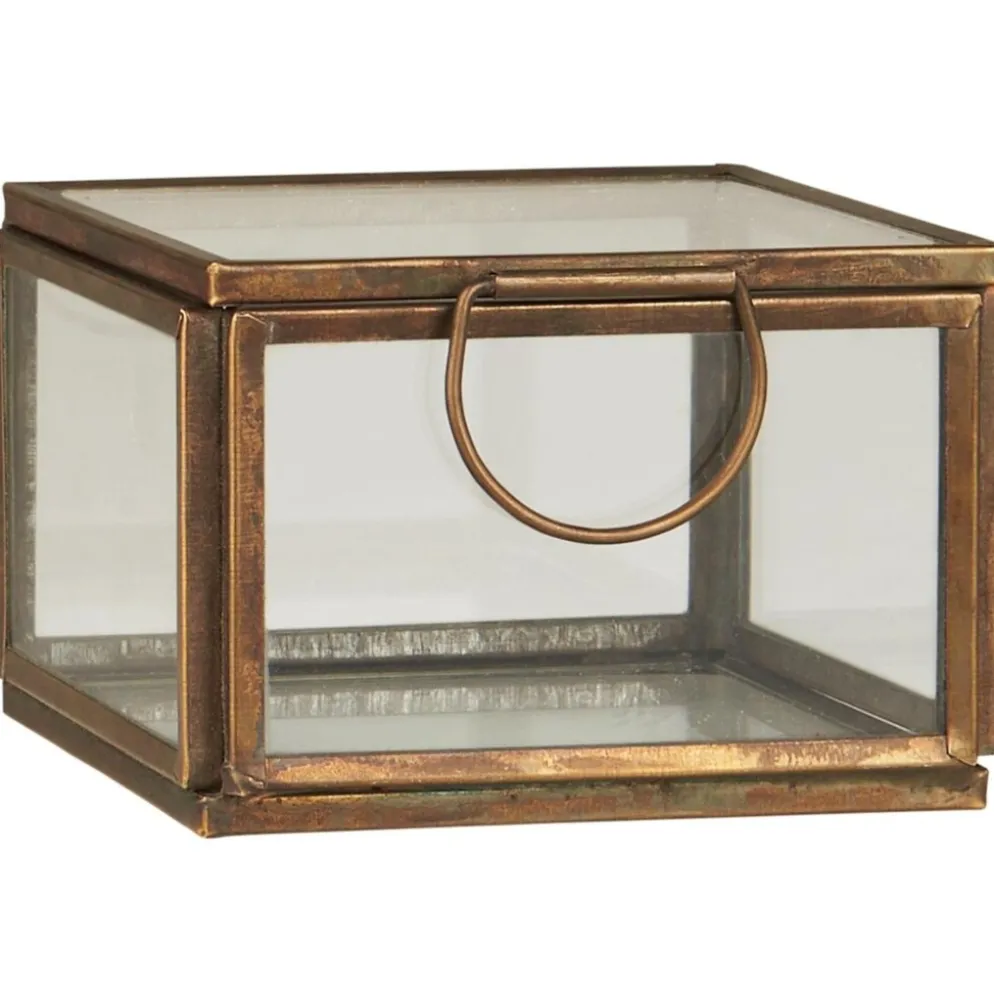IB Laursen Glasbox mit Metallrahmen