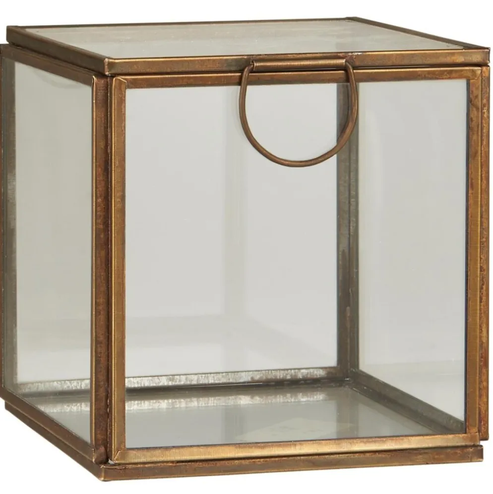 IB Laursen Glasbox mit Metallrahmen