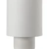 IB Laursen Große Tischlampe mit weißem Zementfuß & Papierschirm