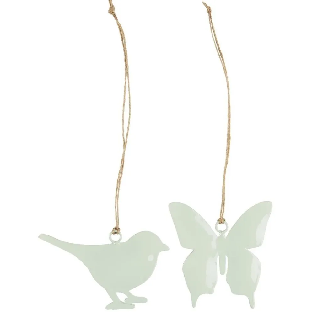 IB Laursen Hängefiguren Vogel und Schmetterling 2er