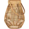 IB Laursen Hurricane mit Glaseinsatz und Henkel, Rattan
