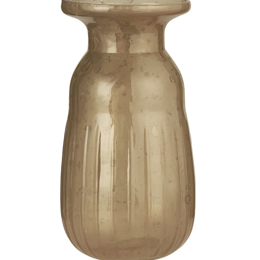 IB Laursen Hyazinthenvase pebbled Glas