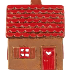 IB Laursen Keramikhaus Lichthaus Stillenat rotes Dach klein