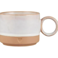 IB Laursen Keramik Tasse mit Henkel Heart