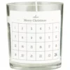 IB Laursen Kerze im Glas mit 1-24 Etikett