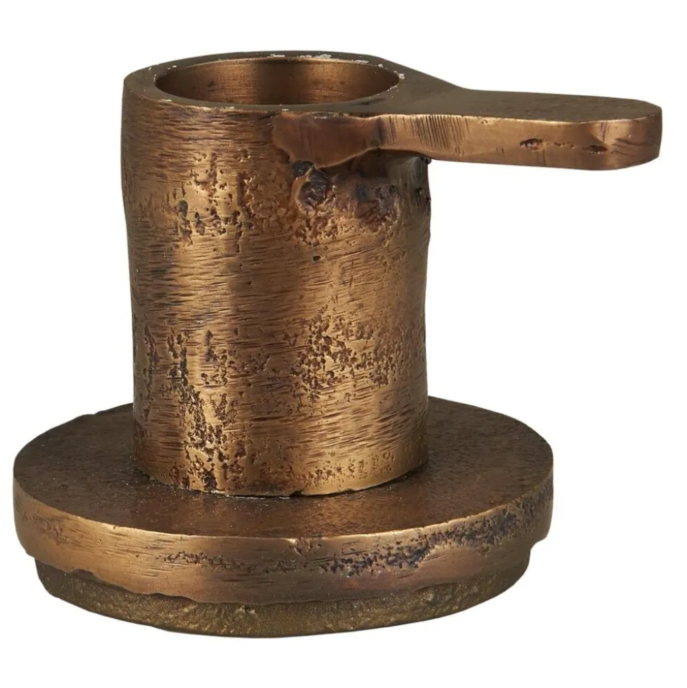 IB Laursen Kerzenhalter für 3,8 cm Kerze mit Henkel Tiza
