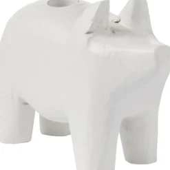 IB Laursen Kerzenhalter für Dünne Kerze 1,3 cm Schwein UNIKA