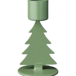 IB Laursen Kerzenhalter für Stabkerzen und Dünne Kerzen Tannenbaum