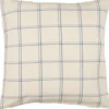 IB Laursen Kissenbezug Theodor natur mit Karomuster