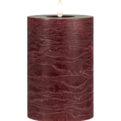 IB Laursen LED-Stumpenkerze mit warmer Flamme