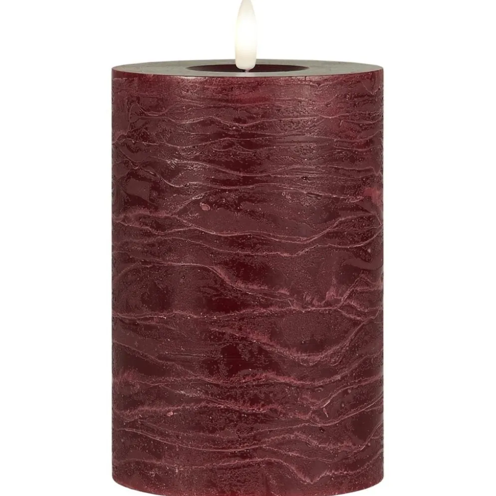 IB Laursen LED-Stumpenkerze mit warmer Flamme