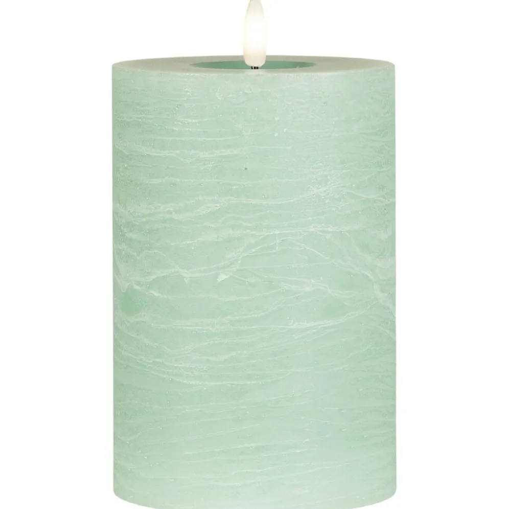 IB Laursen LED-Stumpenkerze mit warmer Flamme
