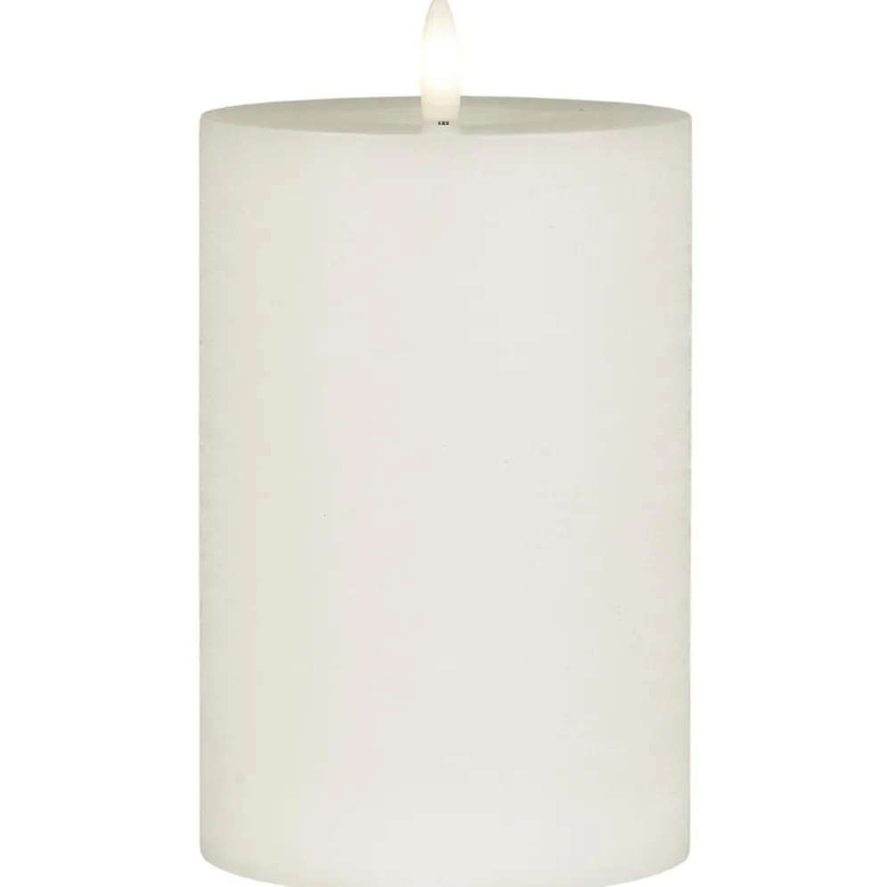 IB Laursen LED-Stumpenkerze mit warmer Flamme