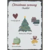 IB Laursen Metallschild Christmas evening Checklist