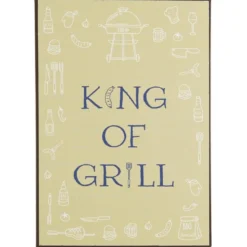 IB Laursen Metallschild King of Grill