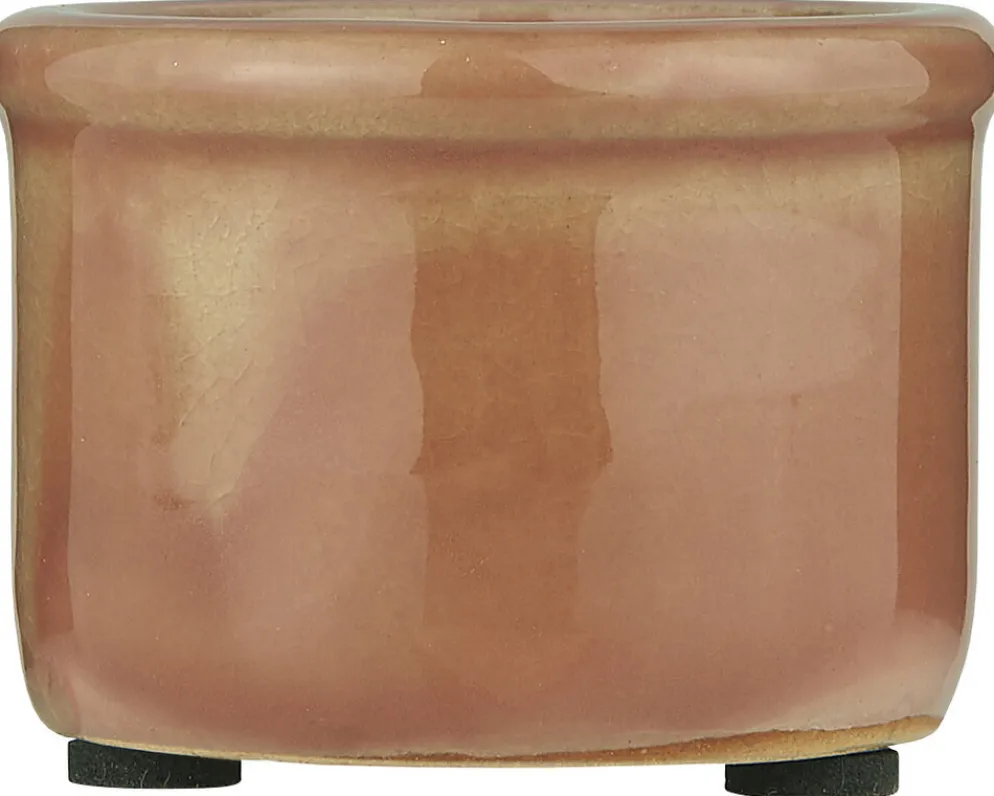 IB Laursen Mini Blumentopf Hilda mit krakelierter Oberfläche