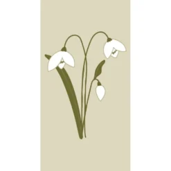 IB Laursen Papierserviette Frühlingsblumen 16er-Set