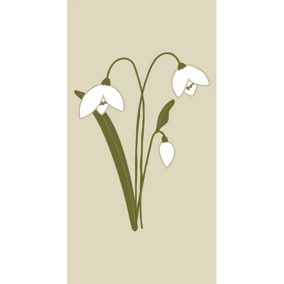 IB Laursen Papierserviette Frühlingsblumen 16er-Set