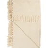 IB Laursen Plaid creme mit Waffelmuster