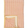 IB Laursen Plaid Vigga mit Druck doppelt gewebt