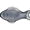 IB Laursen Platte fischförmig aus Glas