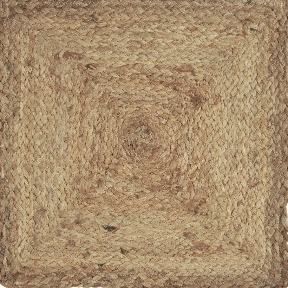 IB Laursen Platzmatte Setzgedeck quadratisch aus Jute