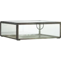 IB Laursen Quadratische Glasbox mit Deckel