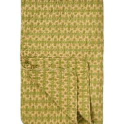 IB Laursen Quilt Flora mit Grünem Muster
