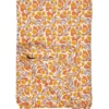 IB Laursen Quilt mit gelben und orangefarbenen Weinreben