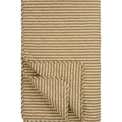 IB Laursen Quilt Sand mit Streifen