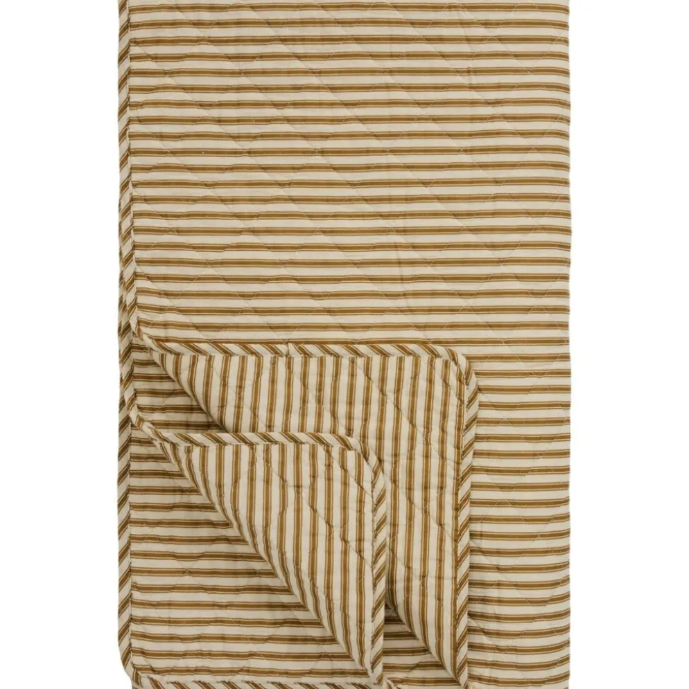 IB Laursen Quilt Sand mit Streifen