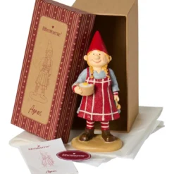 IB Laursen Ribenisserne Wichtel-Figur Dagny mit Schlittschuhen