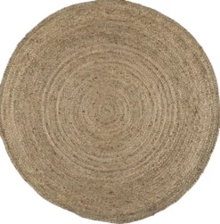IB Laursen Runder Naturteppich aus Jute