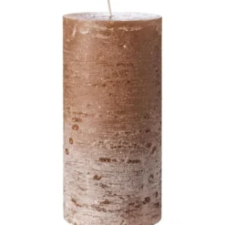 IB Laursen Rustikale Stumpenkerze mit Textur Ø 9,6 cm