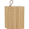 IB Laursen Schachtel mit Bambusdeckel quadratisch
