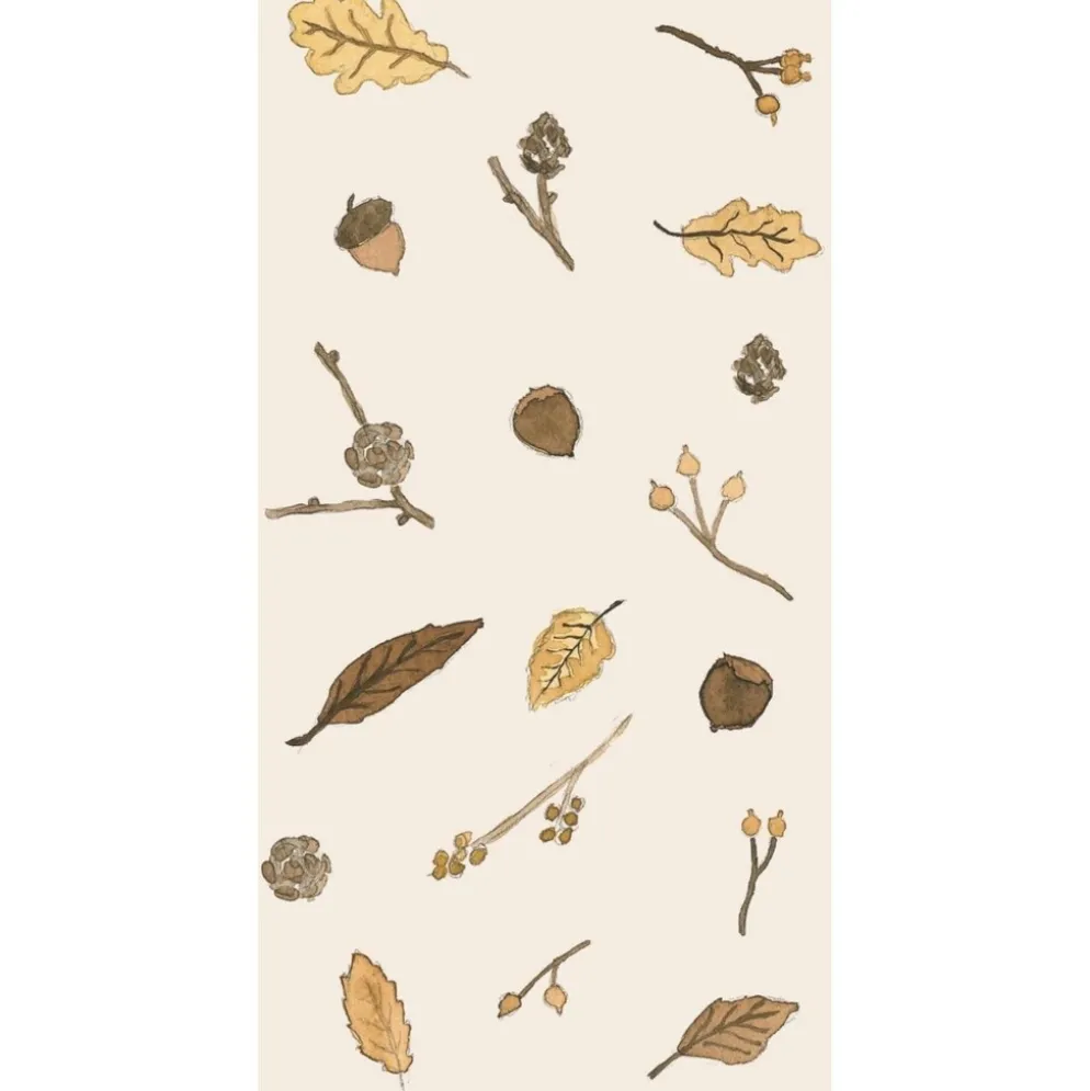 IB Laursen Serviette mit Herbstblättern 16 Stck