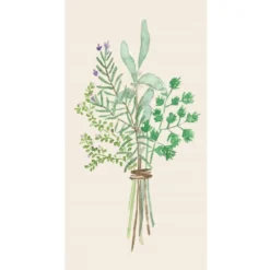 IB Laursen Servietten 10x20 cm Kräuterstrauß 16er
