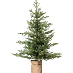 IB Laursen Tannenbaum künstlich mit Jutesack