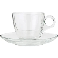 IB Laursen Tasse mit Untertasse Glas