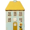 IB Laursen Teelichthaus Nyhavn gelbes Dach mit Sonnenblume