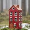 IB Laursen Teelichthaus Stillenat mit Schlitten