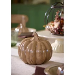 IB Laursen Terracotta Kürbis Braun glasiert