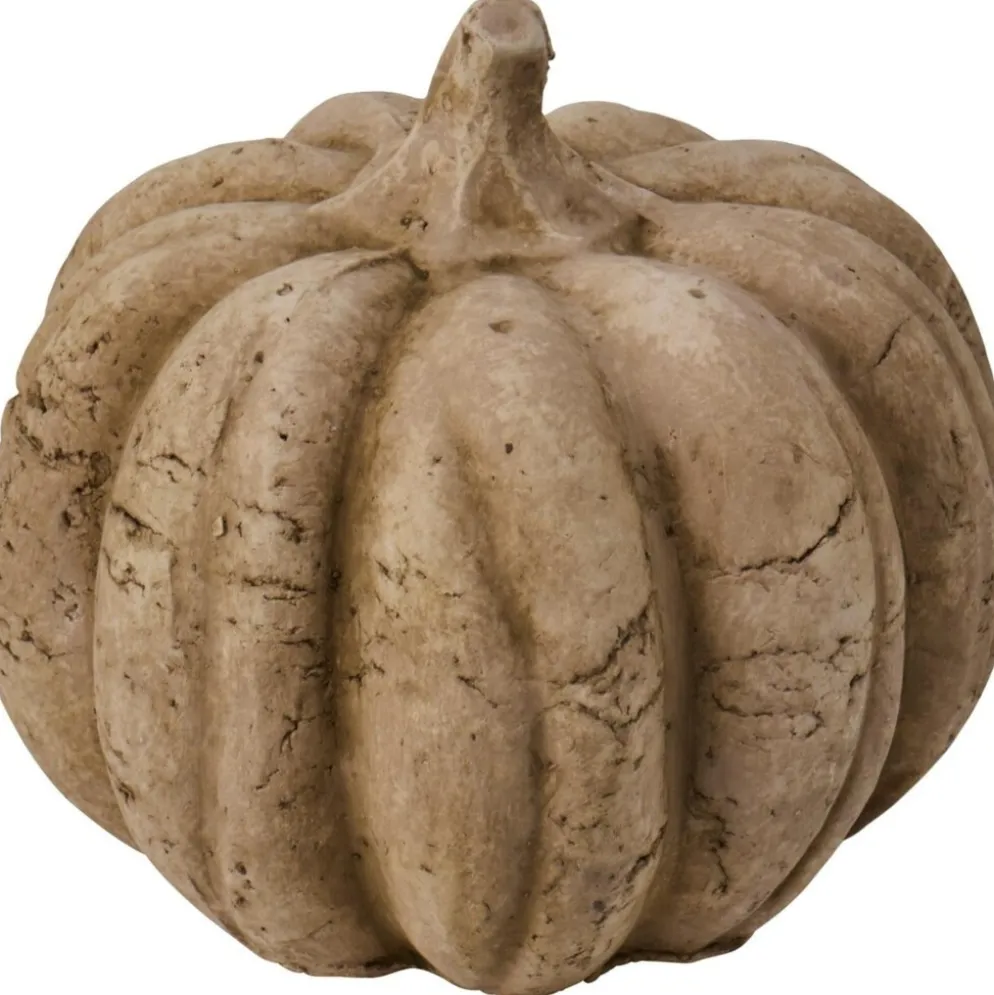 IB Laursen Terracotta-Kürbis Natur mit rauer Oberfläche