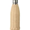IB Laursen Thermosflasche mit handgeflochtenem Polyrattan