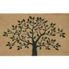IB Laursen Türmatte Fußmatte mit Baum Motiv, Kokos