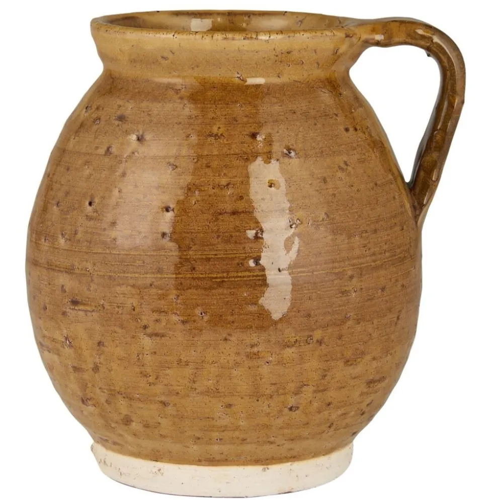 IB Laursen Vase mit Henkel rustikal Avignon