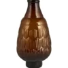 IB Laursen Vase mit schrägem Hals und kleinem Fuß mundgeblasen