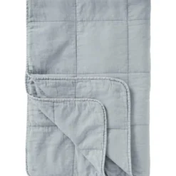 IB Laursen Vintage Quilt unifarben Baumwolldecke